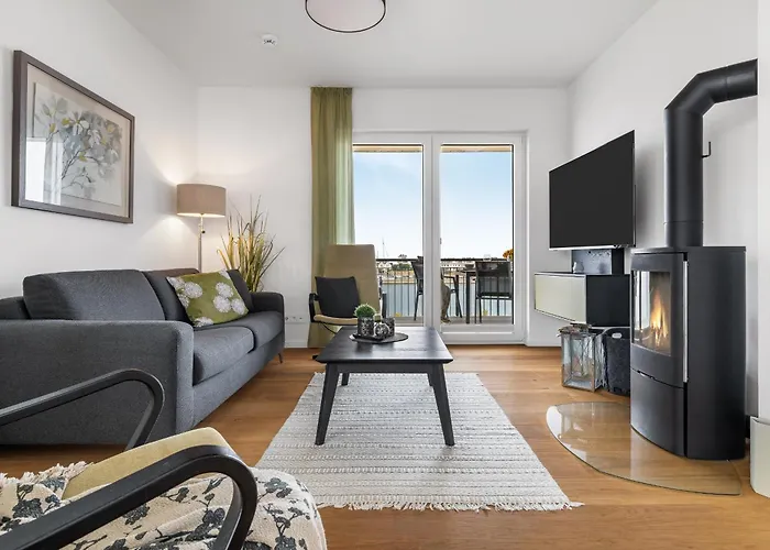 Apartamento Ocean Harbour- 2 Og, Balkon, Kamin